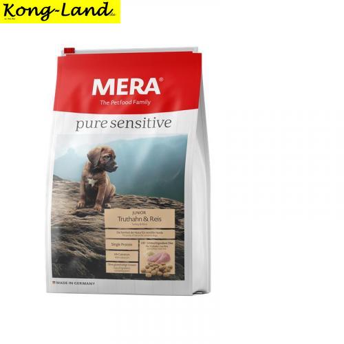 Mera Dog Pure Sensitive Junior Truthahn & Reis 4kg