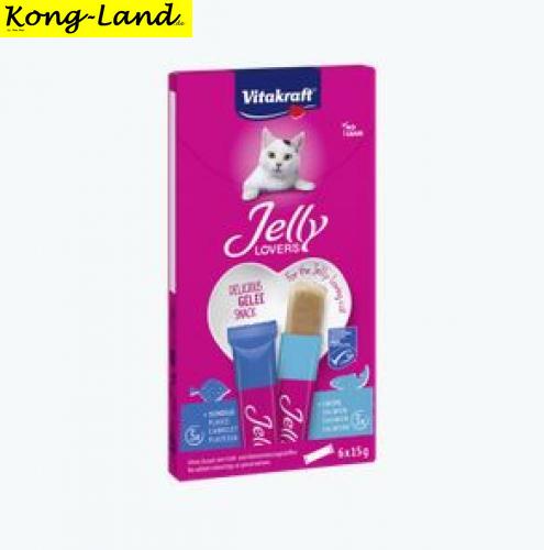 Vitakraft Cat Jelly Lovers Lachs & Scholle 6 x 15g