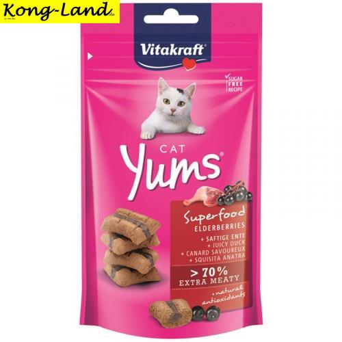 Vitakraft Cat Yums Superfood Holunder 40g