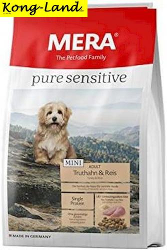 Mera Dog Pure Sensitive Mini Truthahn & Reis 1kg