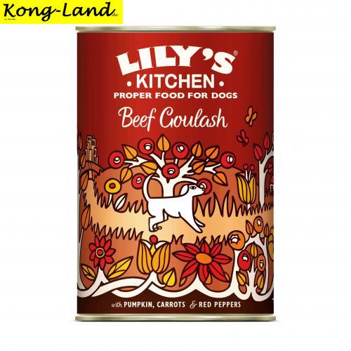 6 x Lilys Kitchen Dog Beef Goulash 400g