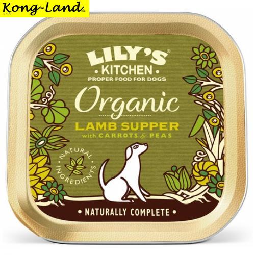 1 x 11 x Lilys Kitchen Dog Organic Lamb Supper 150g