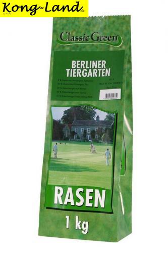 Classic Green Rasen Berliner Tiergarten Plastikbeutel 1kg - 10 Beutel
