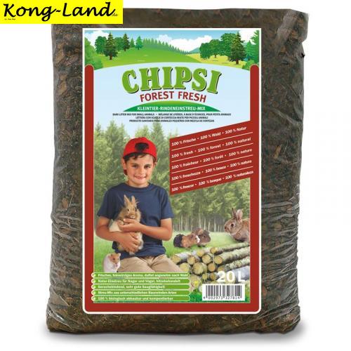 Chipsi Forest Fresh Rindeneinstreu 20l