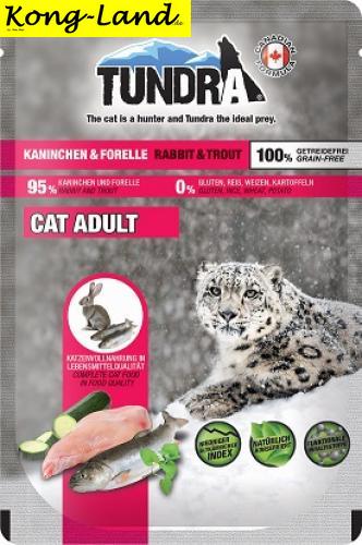 16 x Tundra Cat PB Kaninchen & Forelle 85g