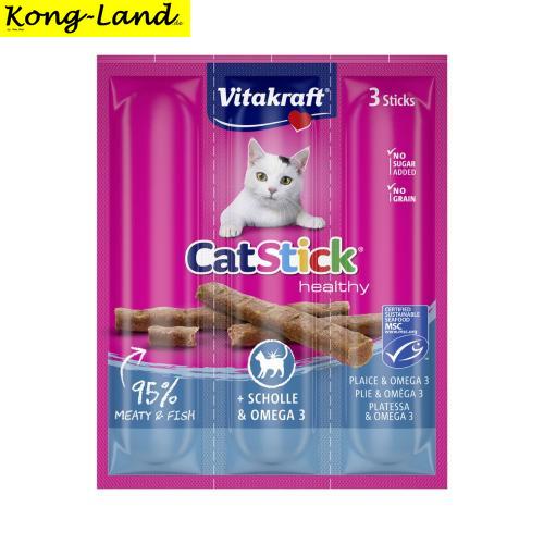 Vitakraft Cat Stick mini Scholle & Omega 3 3 Stck