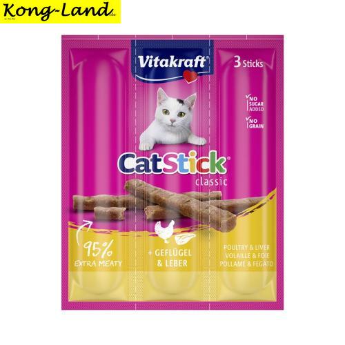 Vitakraft Cat-Stick mini Geflgel & Leber 3 Stck