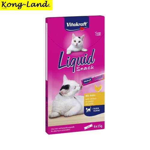 Vitakraft Cat Liquid Huhn & Taurin 6  x 15 g