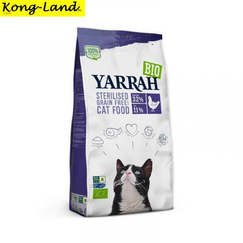 Yarrah Bio Cat GrainFree fr sterilisierte Katzen 700g