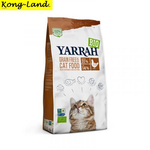 Yarrah Bio Cat getreidefrei Huhn & Fisch 10kg