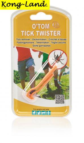 Tick Twister by OTom Zeckenhaken 2 Stck Farbe orange in Blisterverpackung