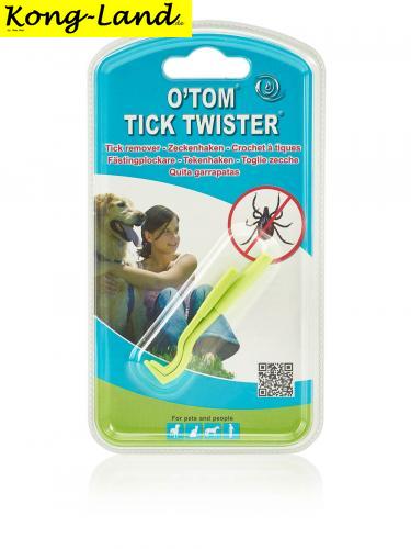 Tick Twister by OTom Zeckenhaken 2 Stck Farbe grn in Blisterverpackung