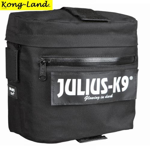 2 Julius-K9 Packtaschen, schwarz