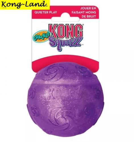 KONG Squeezz Crackle Ball Large sortiert