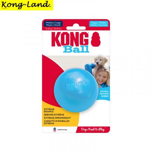 KONG Puppy Ball with hole - Medium / Large - sortiert