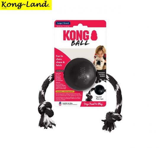 KONG Extreme Ball mit Seil Large