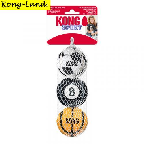 KONG Sport Balls Medium 3er Pack sortiert