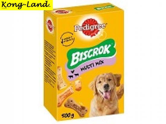 6 x Pedigree Snack Biscrok Multi Mix 500g