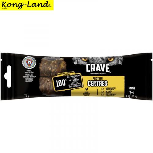 Crave Dog Snack Protein Centres Mini mit Huhn 72g