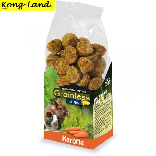 8 x JR Farm Grainless Drops Karotte 140g